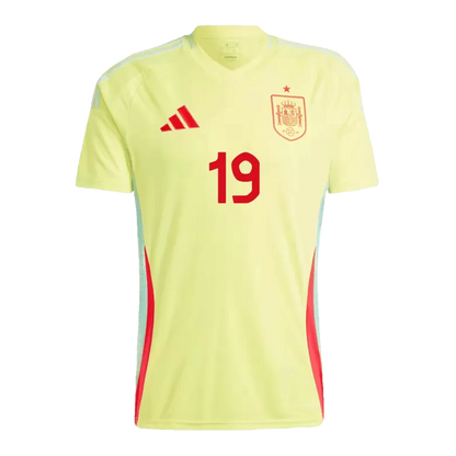 Spain LAMINE YAMAL #19 2024 Jersey Away Edition