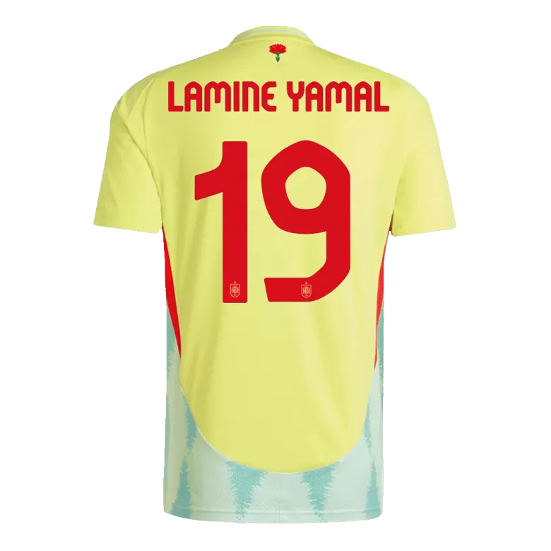 Spain LAMINE YAMAL #19 2024 Jersey Away Edition