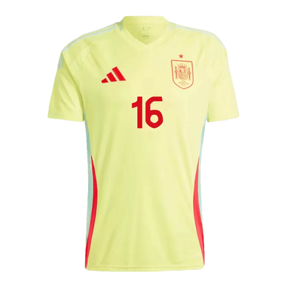 Spain RODRIGO #16 2024 Jersey Away Edition