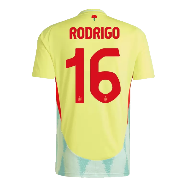 Spain RODRIGO #16 2024 Jersey Away Edition