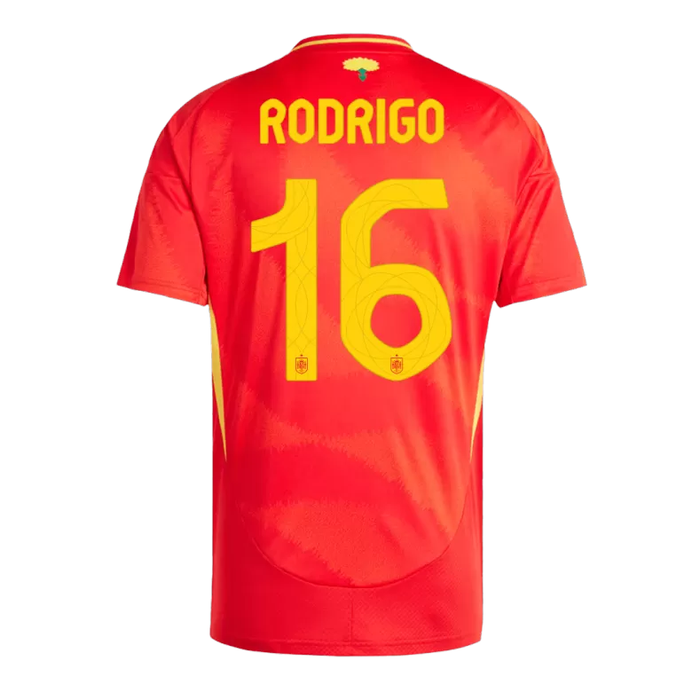 Spain RODRIGO #16 2024 Jersey Home Edition