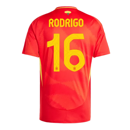 Spain RODRIGO #16 2024 Jersey Home Edition