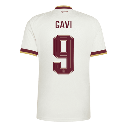 Spain GAVI #9 2026 World Cup Away Edition Jersey Champions