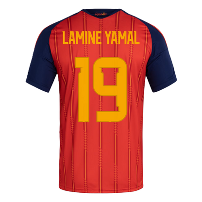 Spain YAMAL #19 2026 World Cup Home Edition Jersey Champions