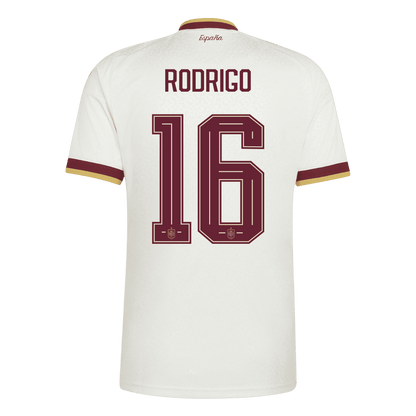Spain RODRIGO #16 2026 World Cup Away Edition Jersey Champions