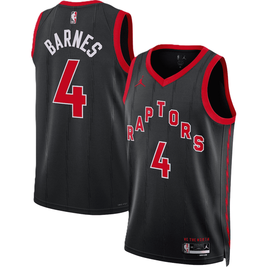 Toronto Raptors Scottie Barnes #4 2025/26 Jersey - Statement Edition