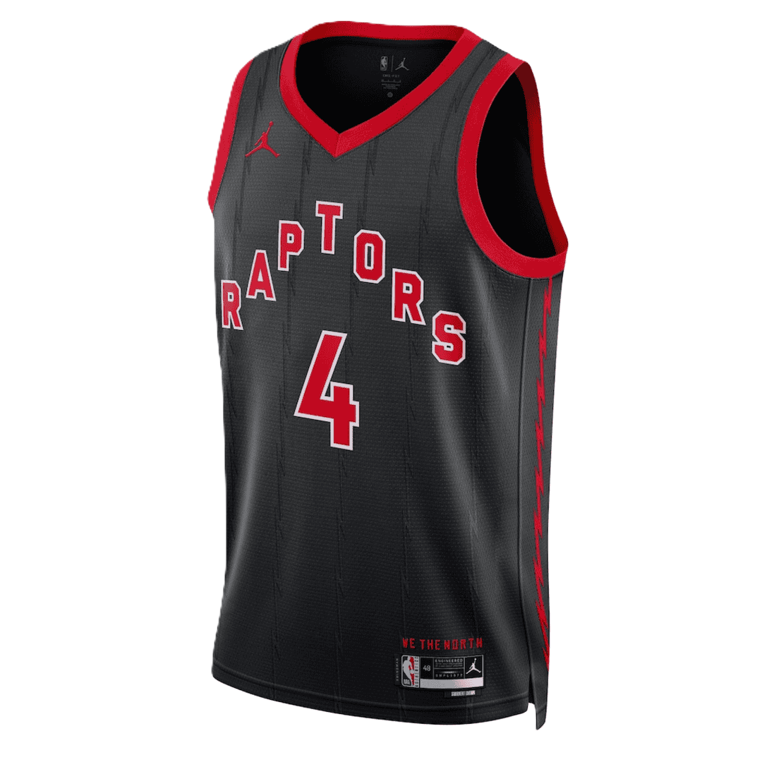 Toronto Raptors Scottie Barnes #4 2025/26 Jersey - Statement Edition