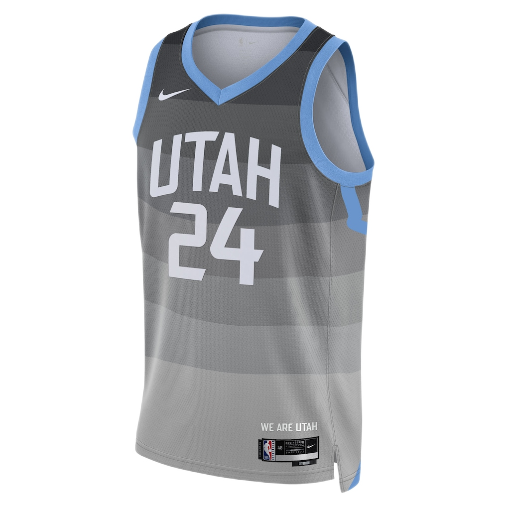 Utah Jazz Walker Kessler #24 2025/26 Jersey - City Edition