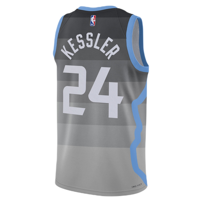 Utah Jazz Walker Kessler #24 2025/26 Jersey - City Edition