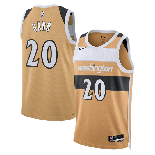 Washington Wizards Alex Sarr #20 2025/26 Jersey - City Edition