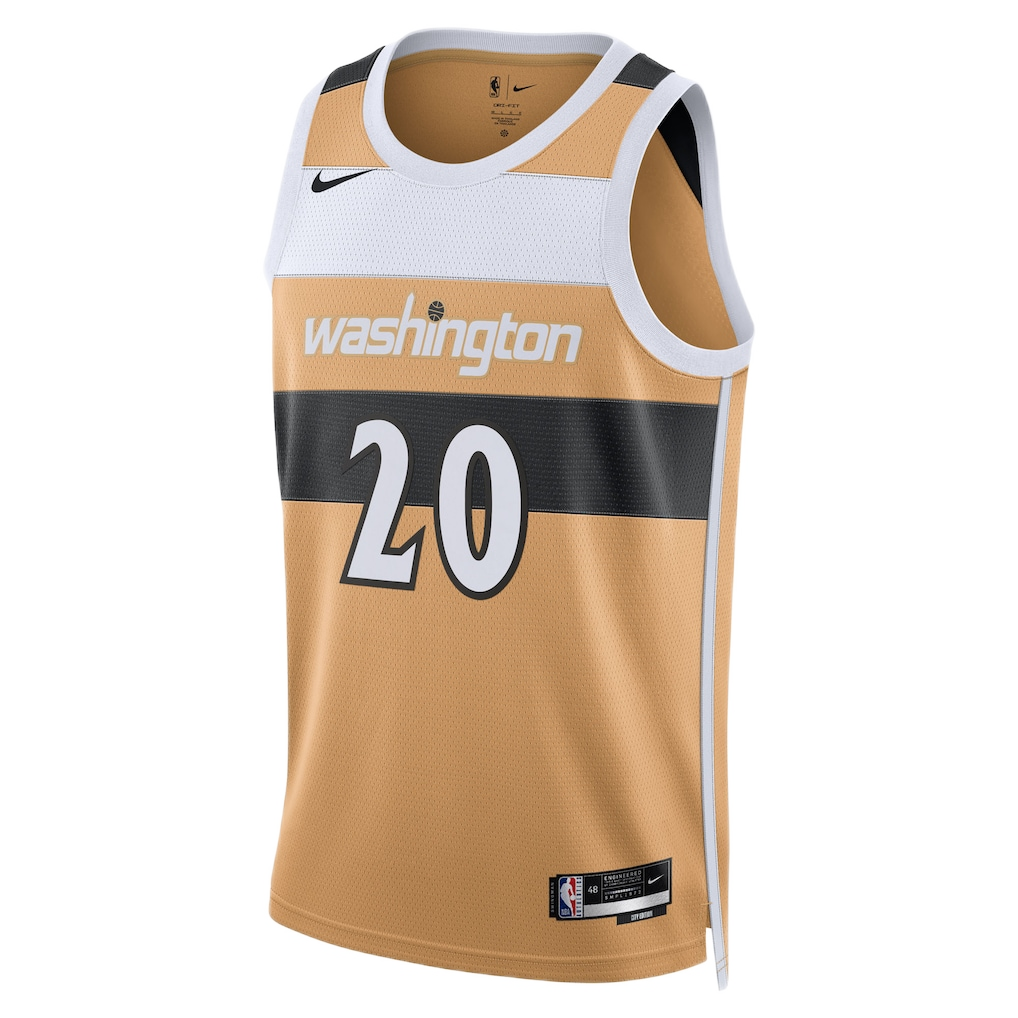 Washington Wizards Alex Sarr #20 2025/26 Jersey - City Edition