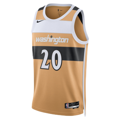 Washington Wizards Alex Sarr #20 2025/26 Jersey - City Edition