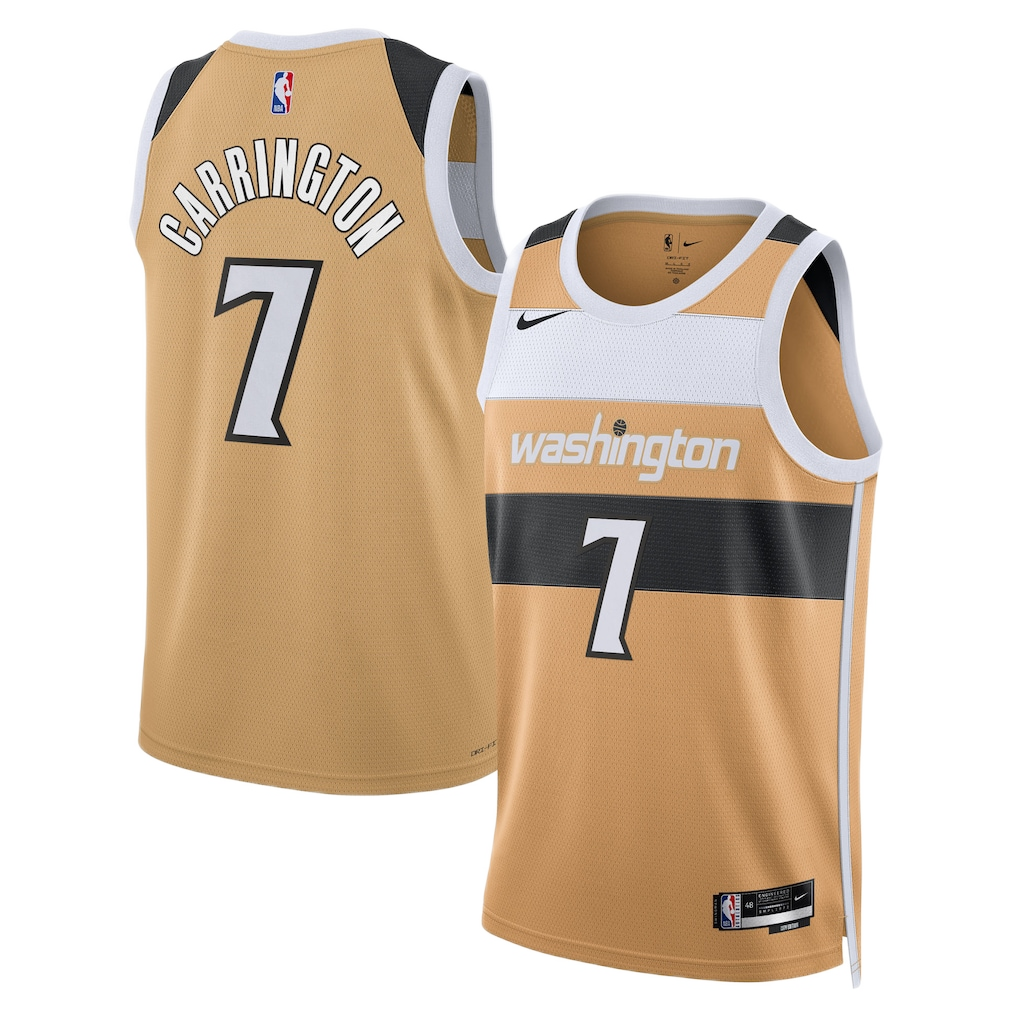 Washington Wizards Carlton Carrington #7 2025/26 Jersey - City Edition