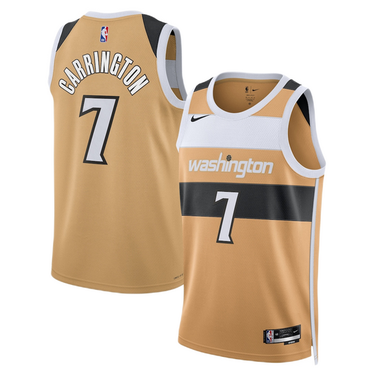 Washington Wizards Carlton Carrington #7 2025/26 Jersey - City Edition