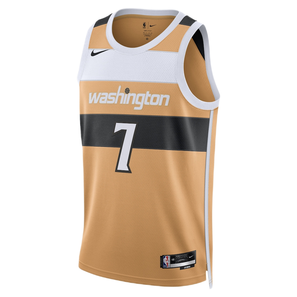 Washington Wizards Carlton Carrington #7 2025/26 Jersey - City Edition
