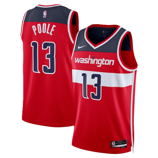 Washington Wizards Jordan Poole #13 2024-25 Jersey - Icon Edition