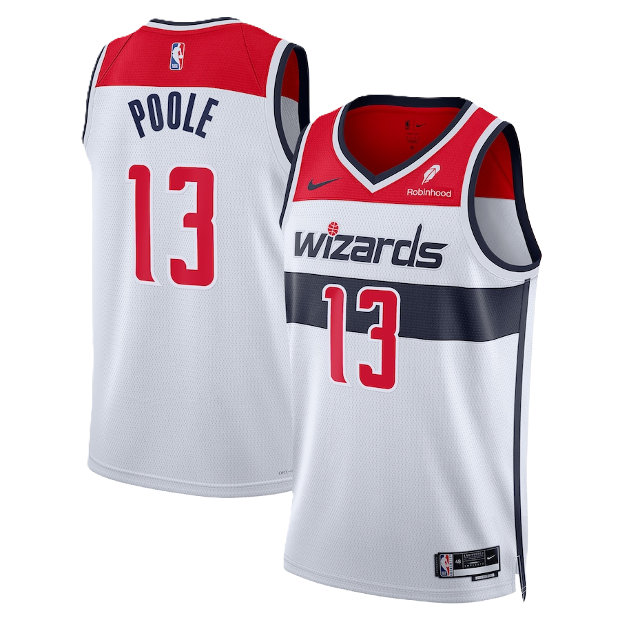 Washington Wizards Jordan Poole #13 2024-25 Jersey - Association Edition