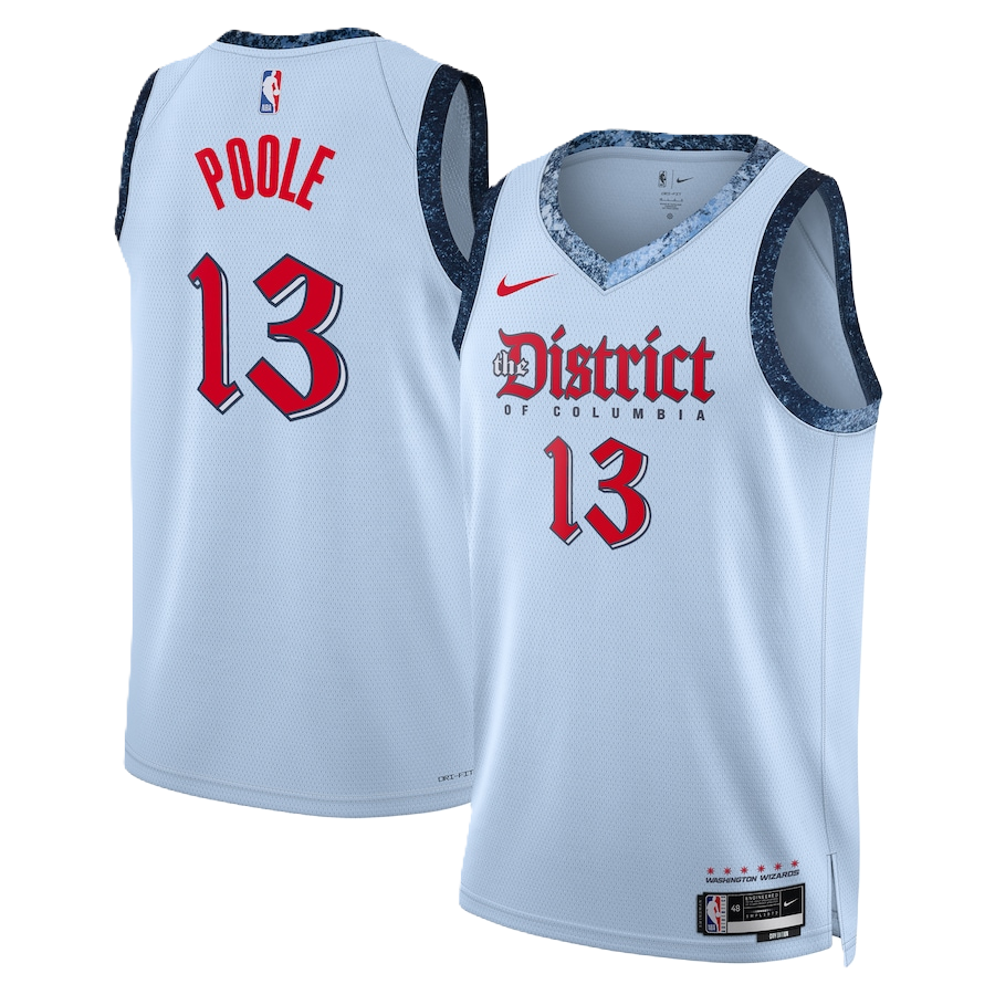 Washington Wizards Jordan Poole #13 2024-25 Jersey - City Edition