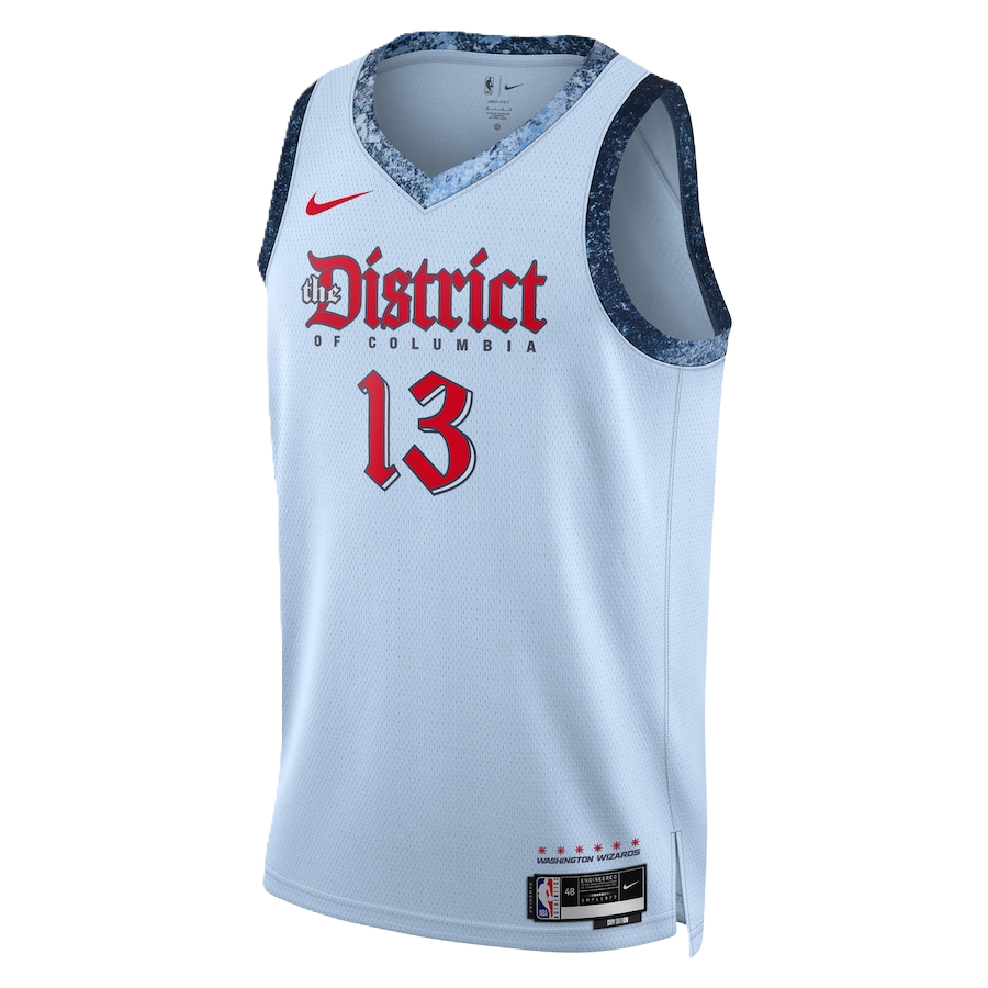 Washington Wizards Jordan Poole #13 2024-25 Jersey - City Edition