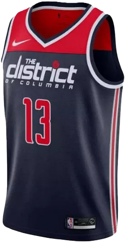 Washington Wizards Jordan Poole #13 2024-25 Jersey - Statement Edition