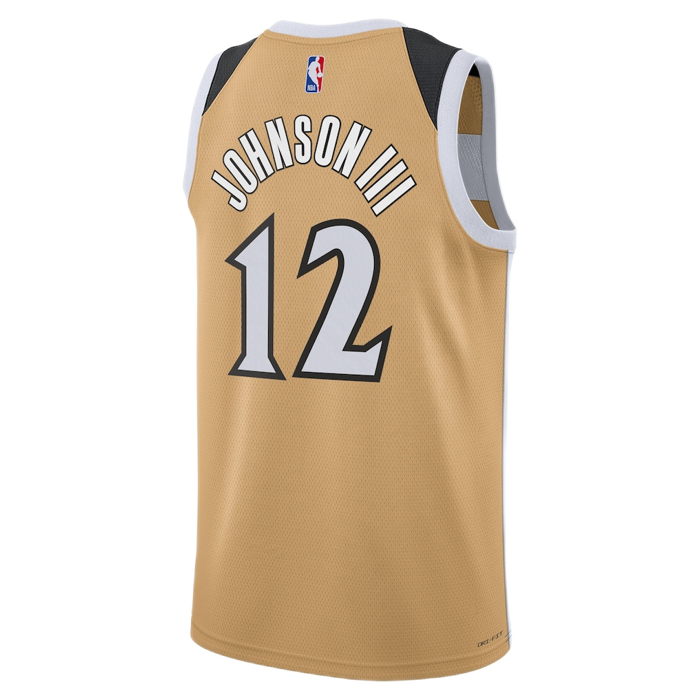 Washington Wizards Tre Johnson #12 2025/26 Jersey - City Edition