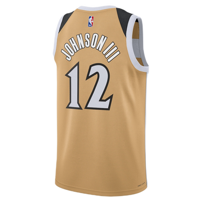 Washington Wizards Tre Johnson #12 2025/26 Jersey - City Edition