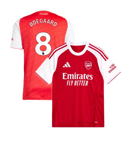 Arsenal ØDEGAARD #8 2025/26 Jersey Home Edition