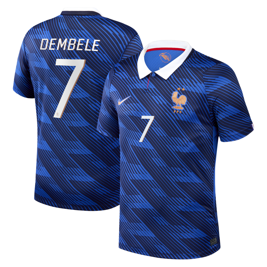 France DEMBELE #7 2026 World Cup Home Jersey