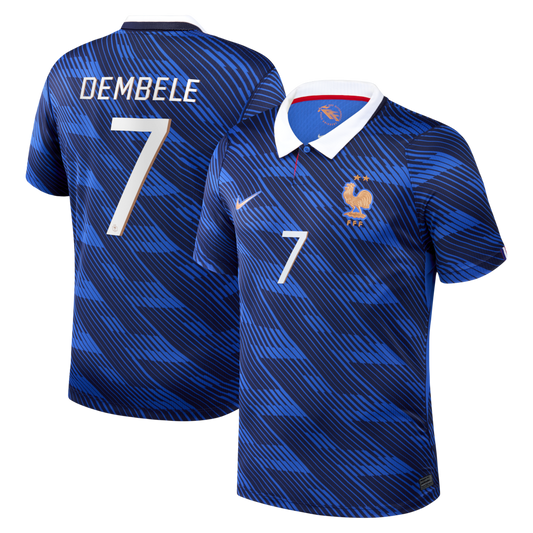 France DEMBELE #7 2026 World Cup Home Jersey