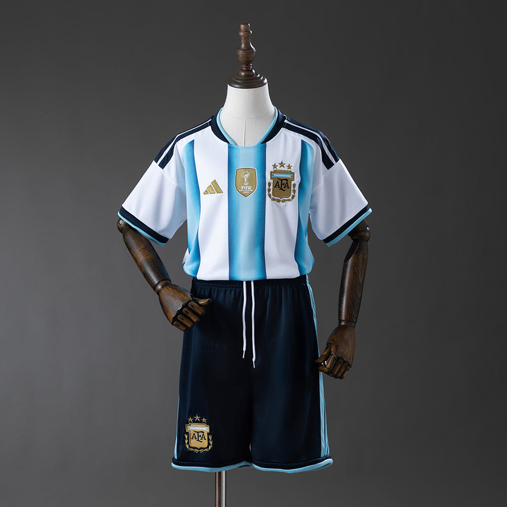 Kids Argentina 2026 World Cup Home Kit - Back