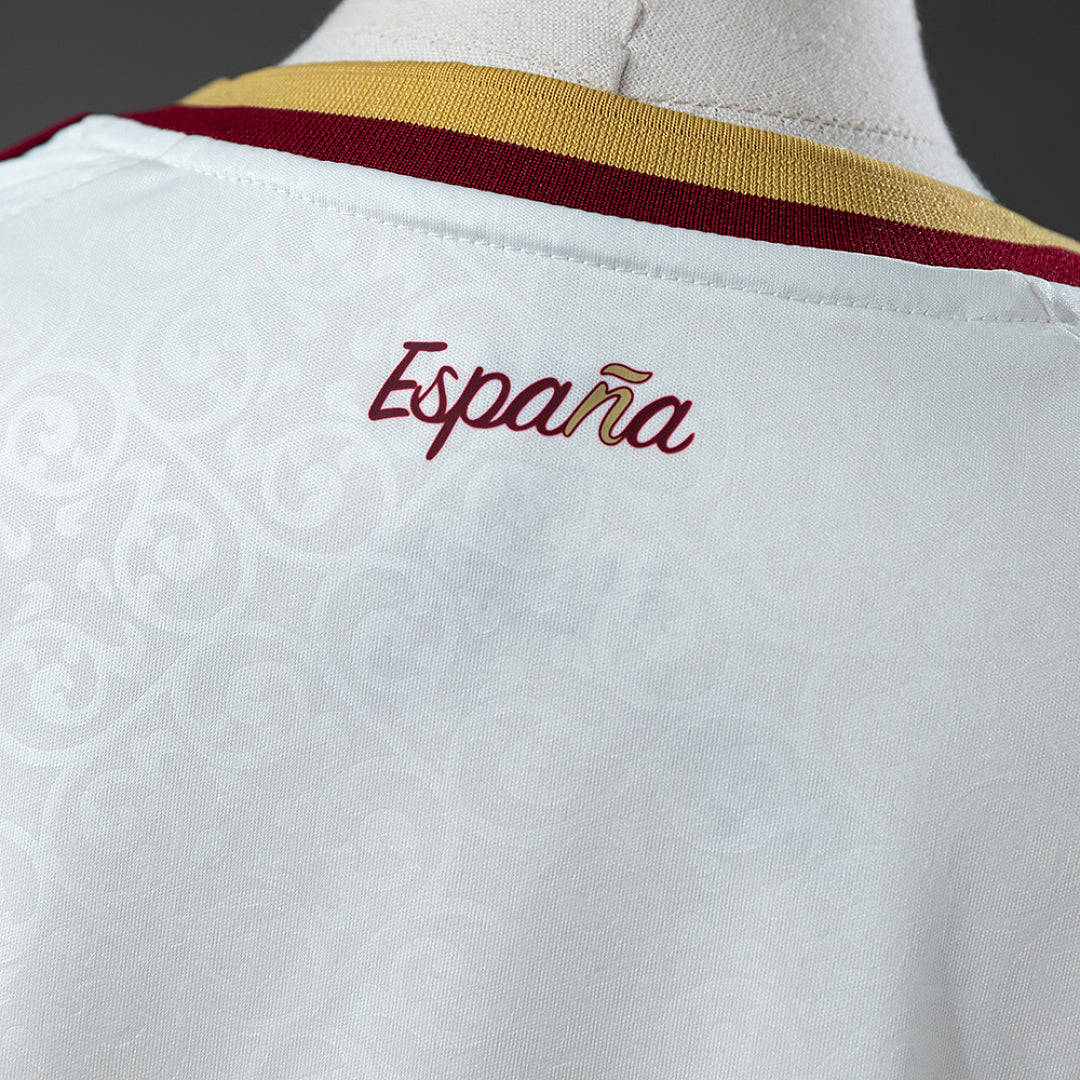 Kids Spain 2026 World Cup Away Jersey - Back