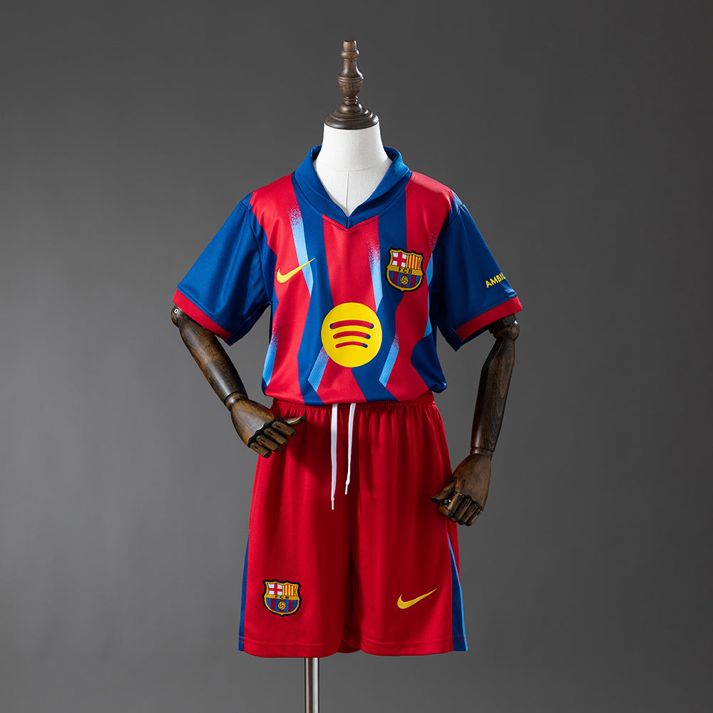 Kids Barcelona 25/26 Fourth Away Kit