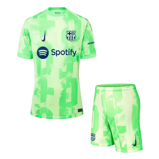 Barcelona 2024/25 Kit Third Away Edition - Spotify Logo and Text