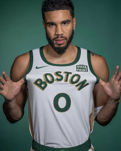 Jayson Tatum #0 Boston Celtics 2023-24 Jersey - City Edition