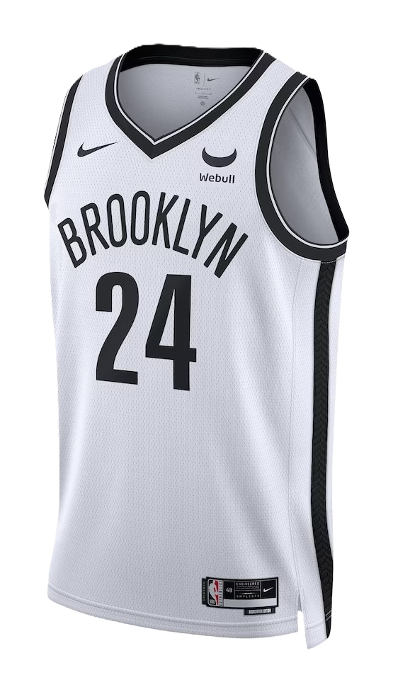 Brooklyn Nets 2024-25 Jersey - Association Edition