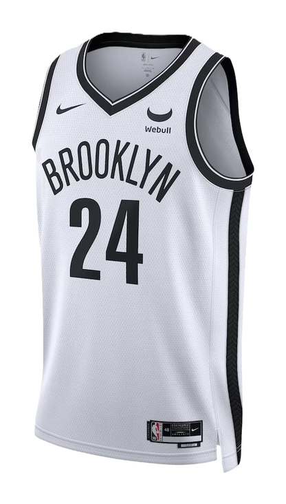 Brooklyn Nets 2024-25 Jersey - Association Edition