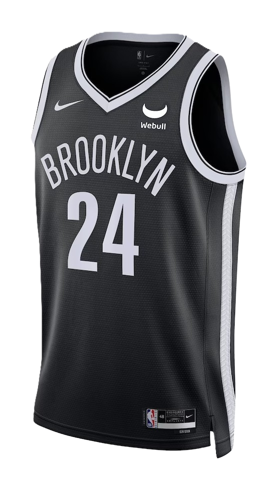 Brooklyn Nets 2024-25 Jersey - Icon Edition