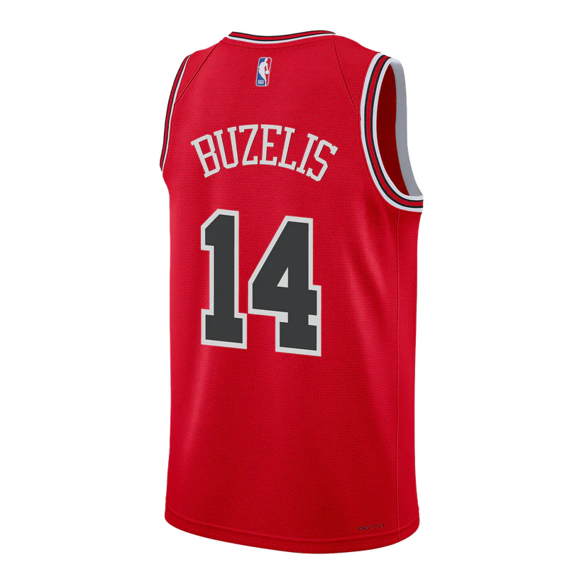 Chicago Bulls Matas Buzelis #14 2024-25 Jersey - Icon Edition