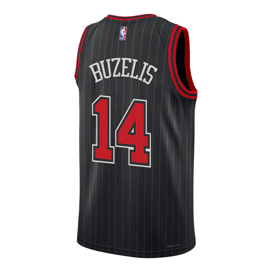 Chicago Bulls Matas Buzelis #14 2024-25 Jersey - Statement Edition