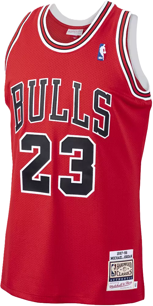 Chicago Bulls Michael Jordan #23 1997-98 Red Jersey