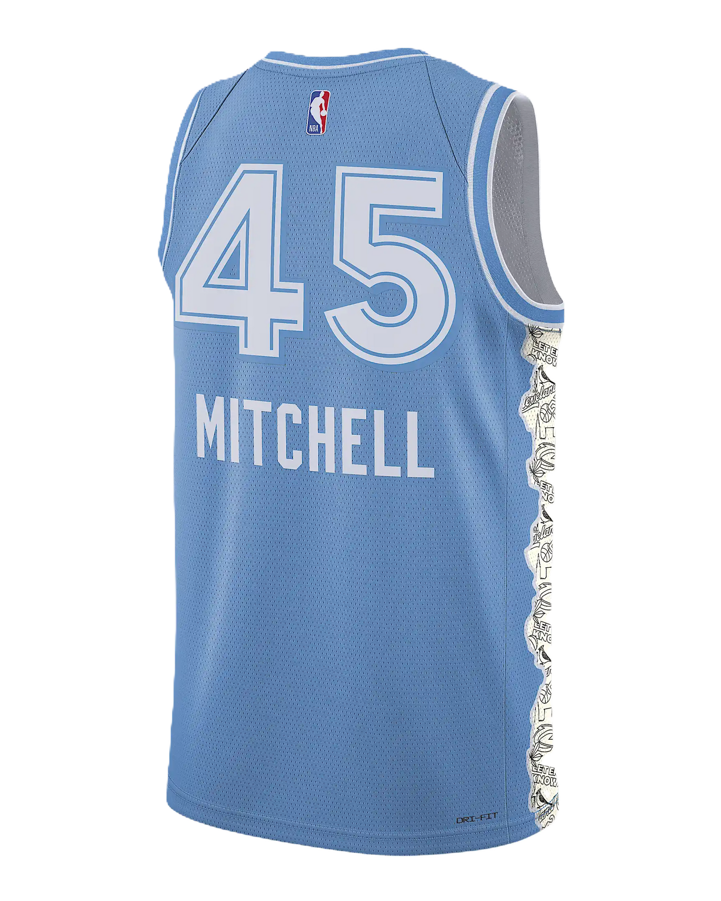 Donovan Mitchell #45 Cleveland Cavaliers 2024-25 Jersey - City Edition