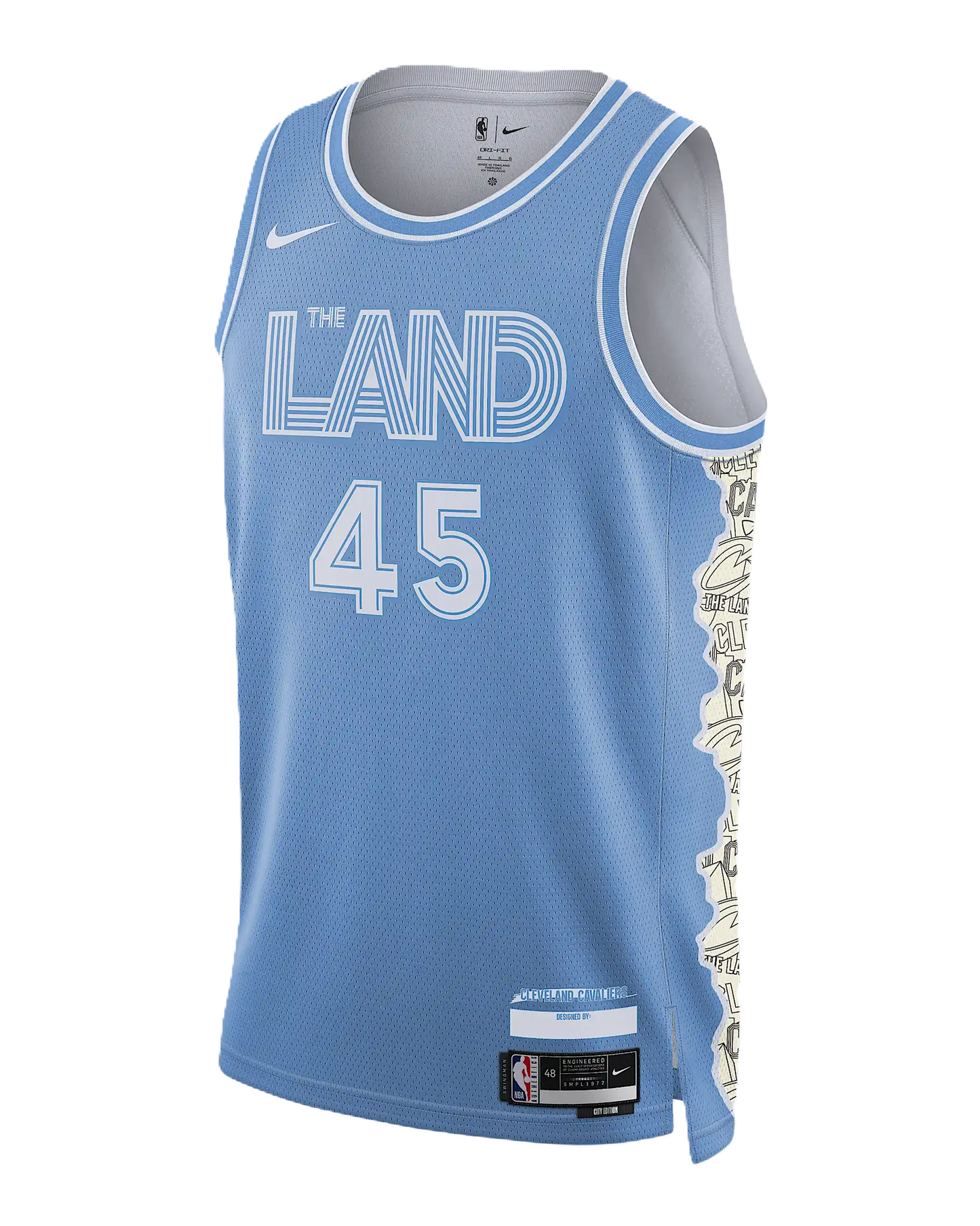 Donovan Mitchell #45 Cleveland Cavaliers 2024-25 Jersey - City Edition