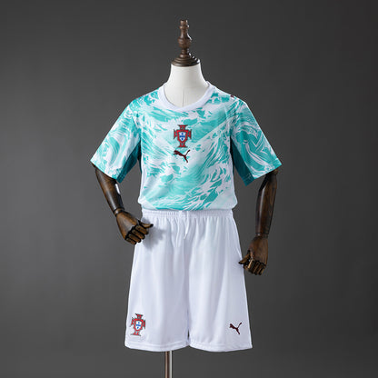 Kids Portugal 2026 World Cup Away Kit