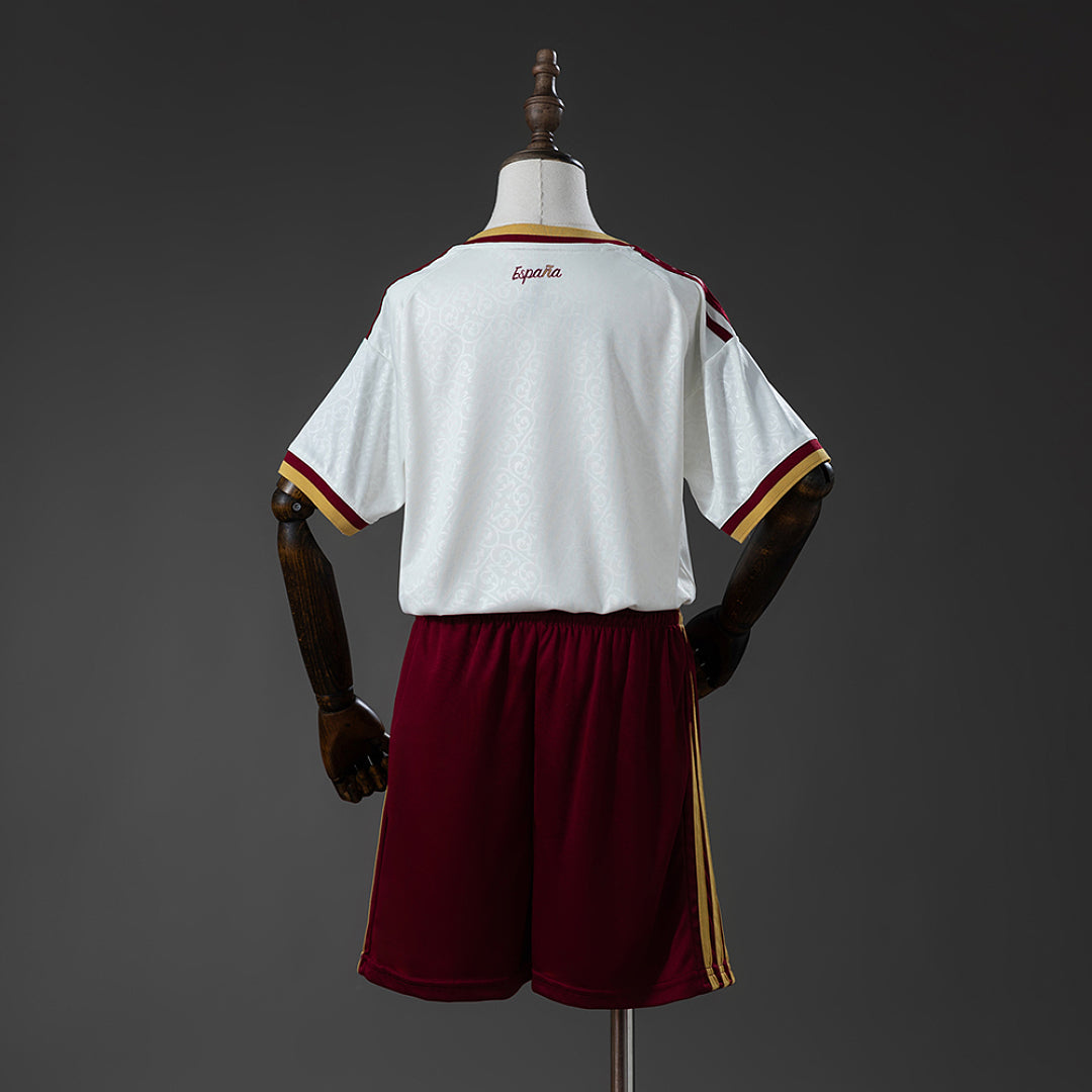 Kids Spain 2026 World Cup Away Jersey - Front