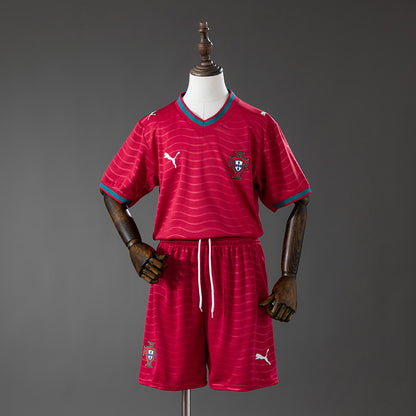 Kids Portugal 2026 World Cup Home Kit