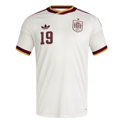 Spain LAMINE YAMAL #19 2026 World Cup Away Jersey