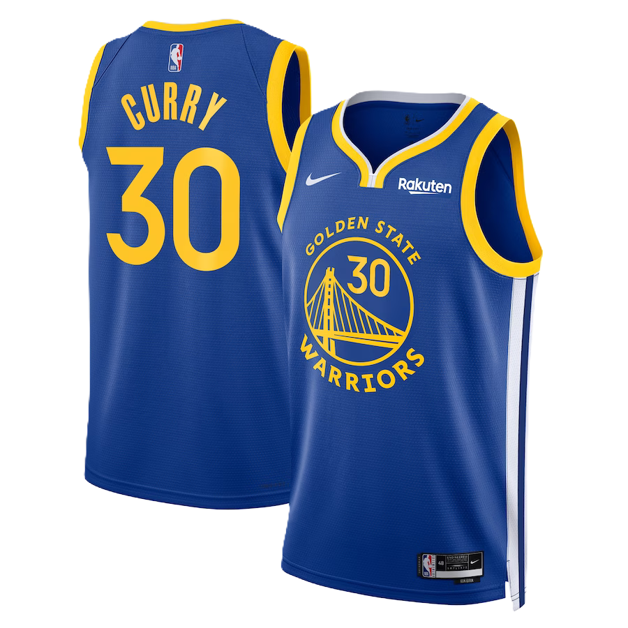 Golden State Warriors Stephen Curry #30 2024-25 Jersey - Icon Edition