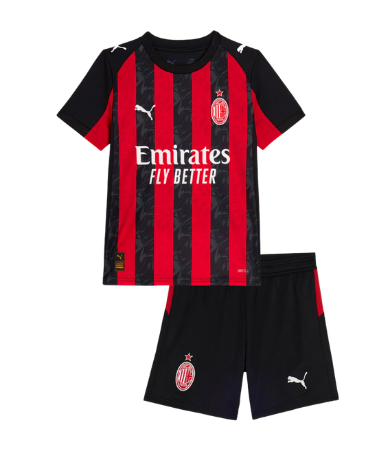 Kids AC Milan 2025/26 Home Edition - Kit