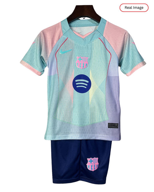 Kids Barcelona 2025/26 Special Edition Blue - Kit