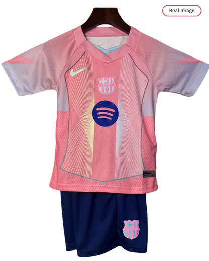 Kids Barcelona 2025/26 Special Edition Pink - Kit